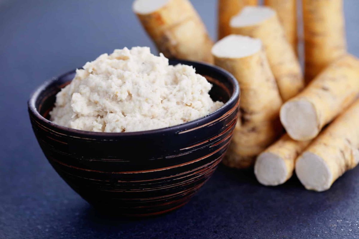 Cooking with horseradish