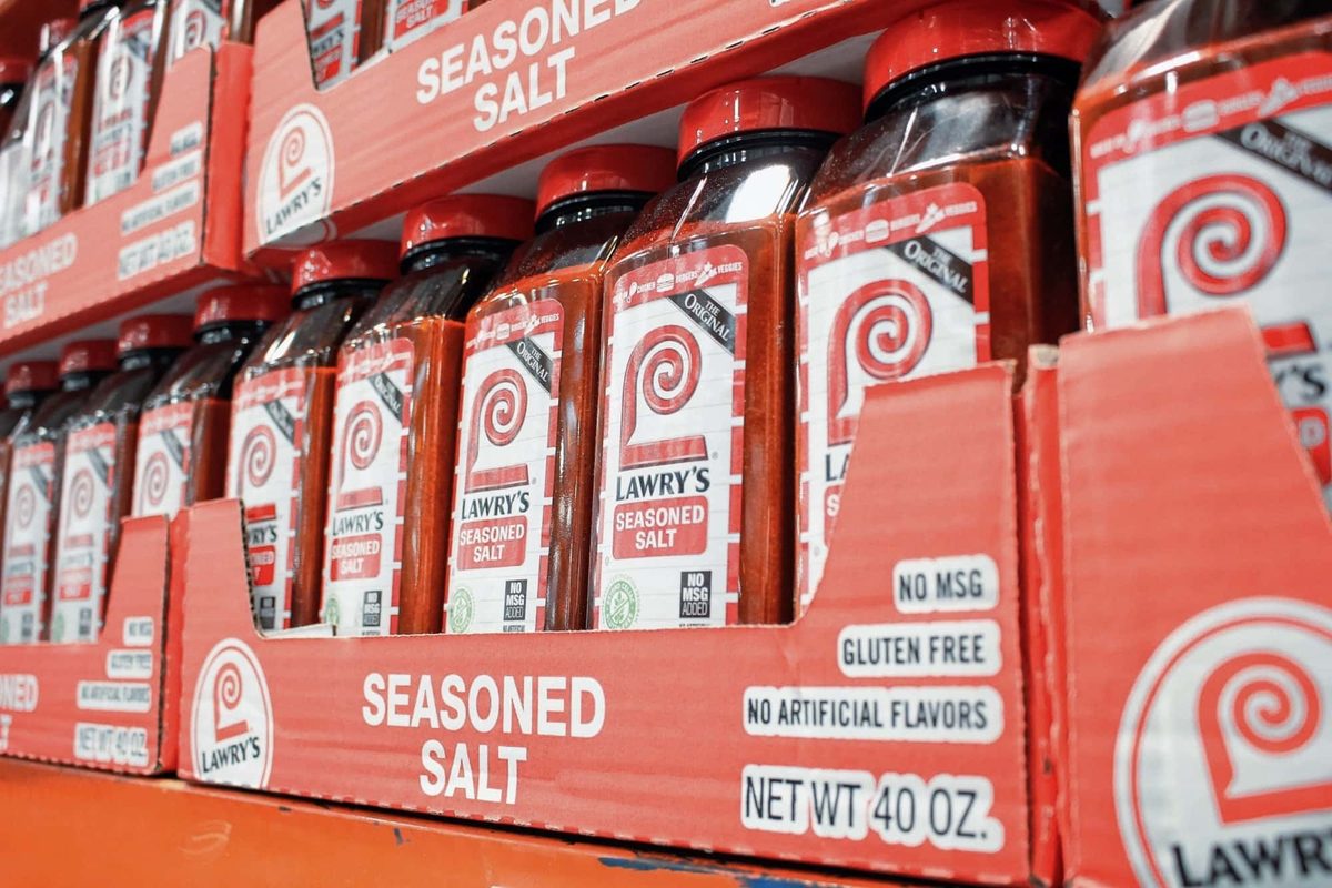 Seasoned salt substitute