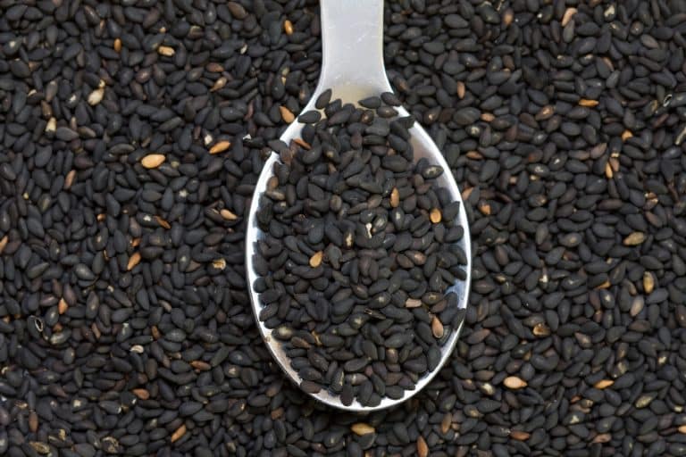 black sesame seeds