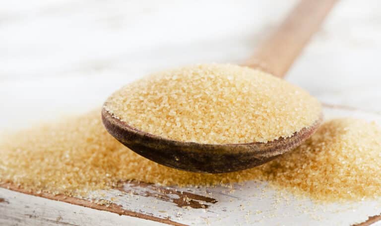 Raw sugar substitute
