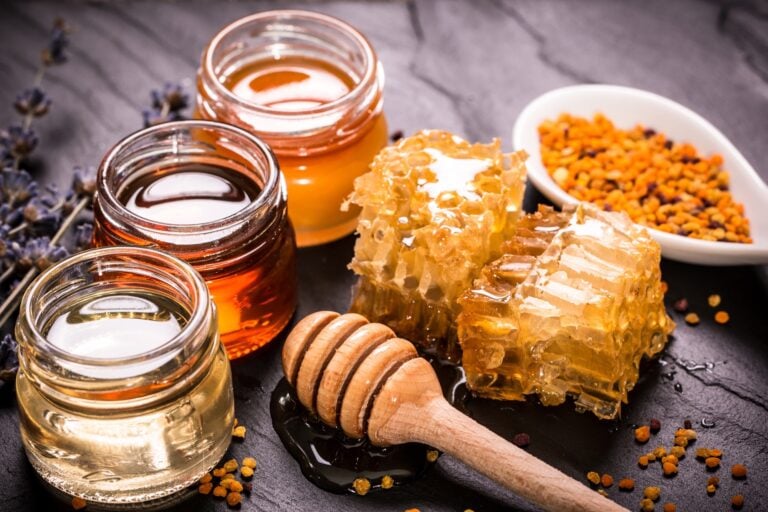 Cooking with honey
