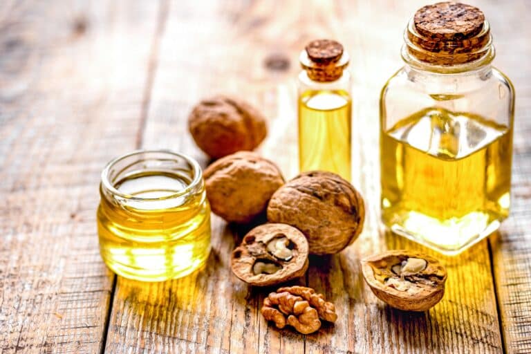 Cooking with walnut oil